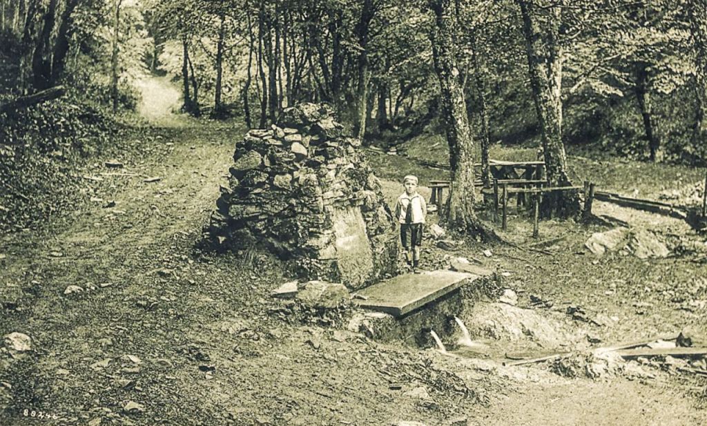 Sljeme. Kraljičin zdenac 1928. godine